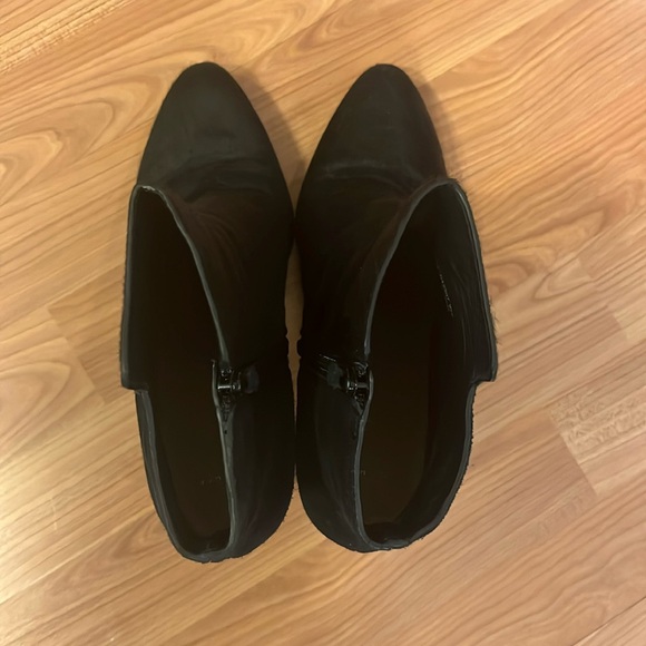 Cole Haan Zandra Bootie. Size 9.5. Black. Calf hair and suede combo. - Picture 3 of 14